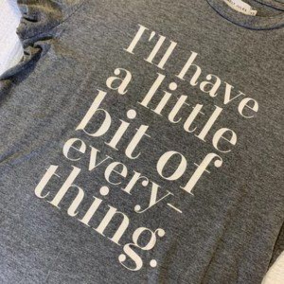 EUC Sincerely Jules 'Little of Everything' Tee XS - Picture 4 of 7